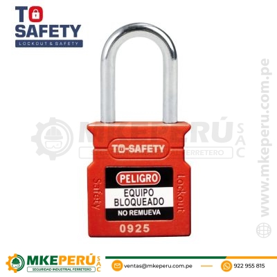 Candado de seguridad TO‑SAFETY TS‑WCP38S 38 mm